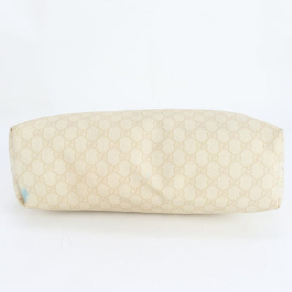 Gucci GG Supreme 211137 Leather Tote Bag Shoulder Hand A4 Commuter Women ECM