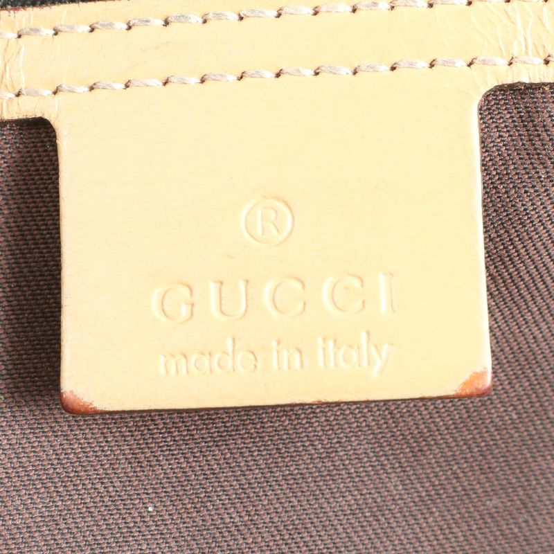 Gucci GG Supreme 211137 Leather Tote Bag Shoulder Hand A4 Commuter Women ECM