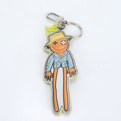 Louis Vuitton Monogram Porte Cles LV Scarecrow Charm Mp2922 Leather Key Holder
