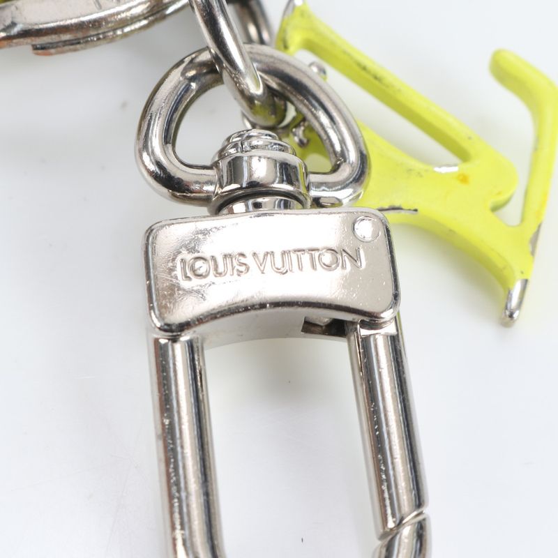 Louis Vuitton Monogram Porte Cles LV Scarecrow Charm Mp2922 Leather Key Holder