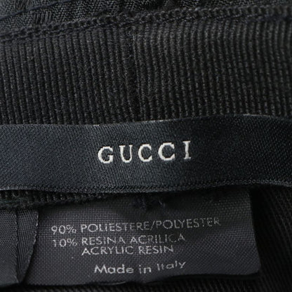 Gucci GG Nylon Bucket Hat Bucketha L Hat Black Men's Fashion Apparel ECM Cy1-4