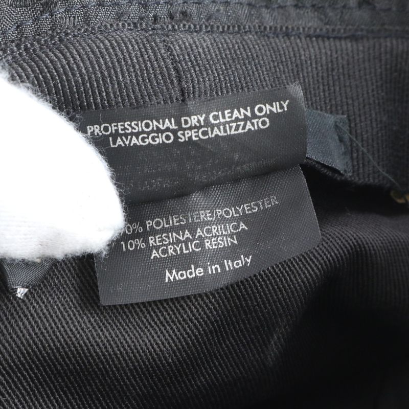 Gucci GG Nylon Bucket Hat Bucketha L Hat Black Men's Fashion Apparel ECM Cy1-4