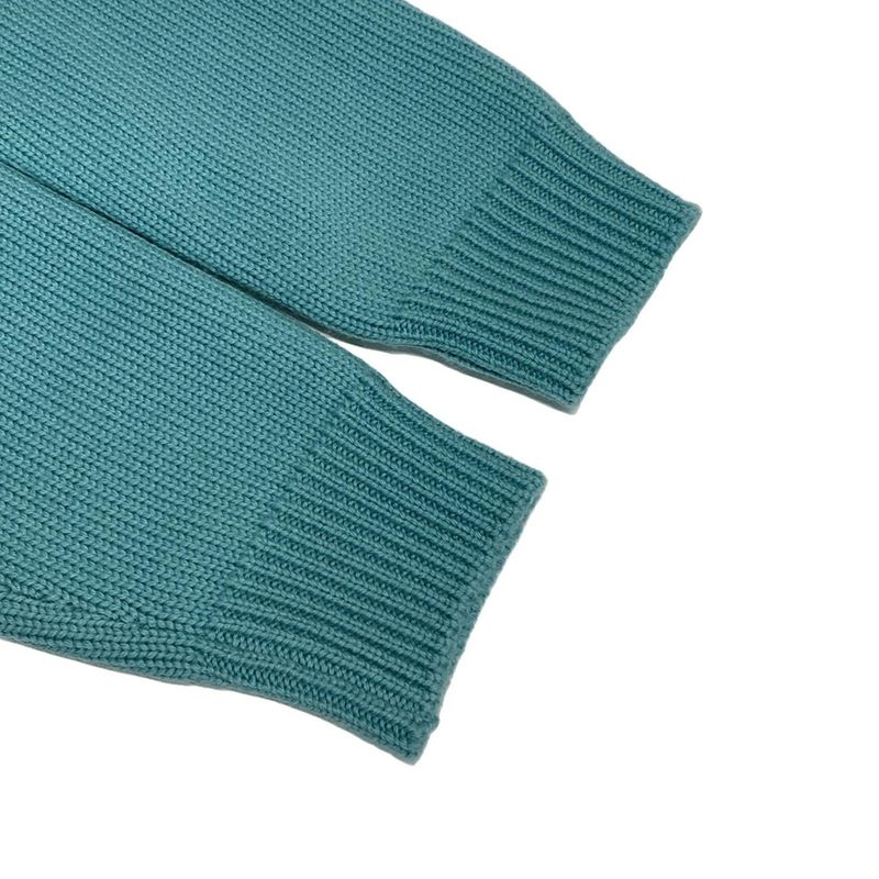 Fendi Long Sleeve Sweater Size 44 L Women - Fzx123 AM6E Light Green Baguette