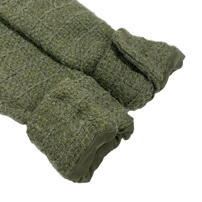 Chanel Jacket Size 34 S Ladies - P55551 Light Khaki Long Sleeve / Zip Up /