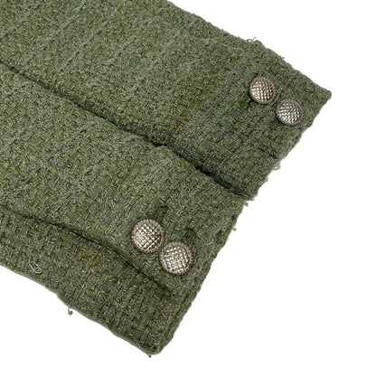 Chanel Jacket Size 34 S Ladies - P55551 Light Khaki Long Sleeve / Zip Up /