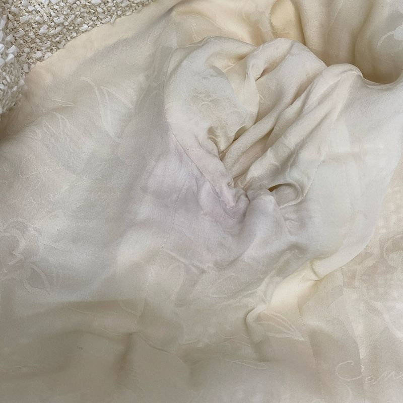 Chanel Jacket Size 36 S Women - P60351 Ivory Long Sleeve /double /pearl Button