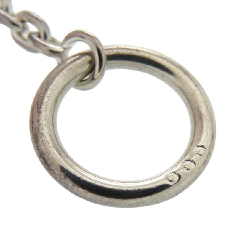 Hermes Chaine D'ancre 925 Silver Necklace 1411 Hermes