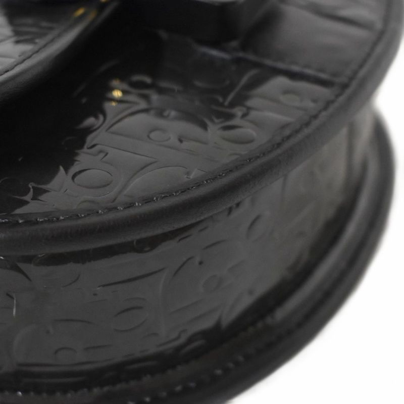 Dior Gallop Mini Shoulder Bag Embossed Black AA