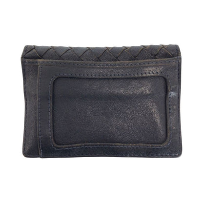 Bottega Veneta Bottega Veneta Intrecciato Leather Card Case Pass Case Men's