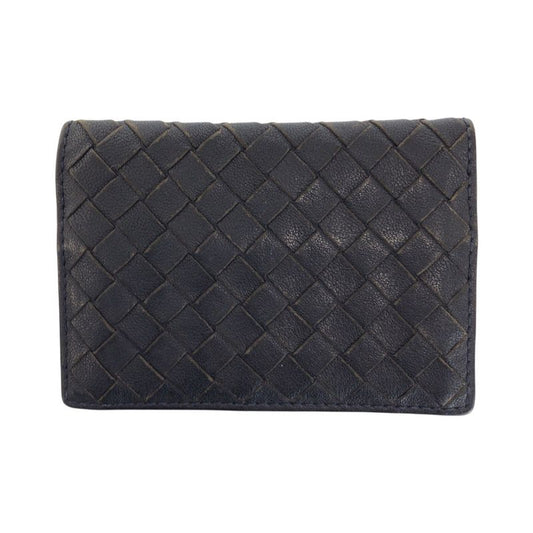 Bottega Veneta Bottega Veneta Intrecciato Leather Card Case Pass Case Men's