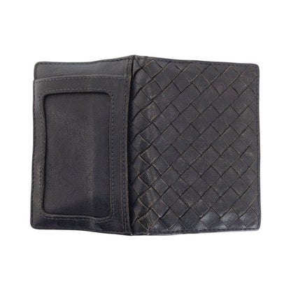 Bottega Veneta Bottega Veneta Intrecciato Leather Card Case Pass Case Men's