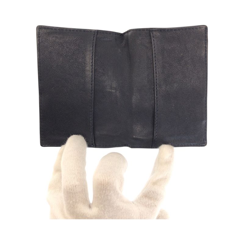 Bottega Veneta Bottega Veneta Intrecciato Leather Card Case Pass Case Men's