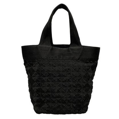 Bottega Veneta Intrecciato Webbing Tote Bag Black Quilted