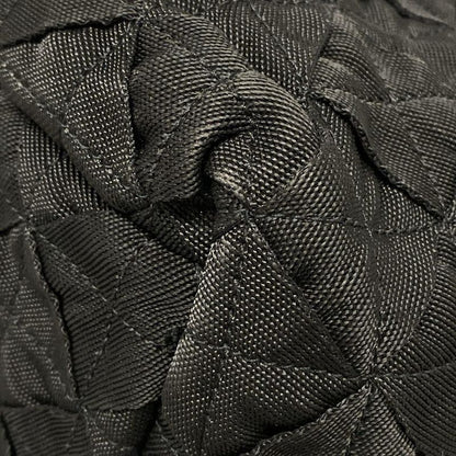 Bottega Veneta Intrecciato Webbing Tote Bag Black Quilted