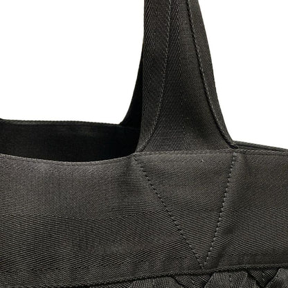 Bottega Veneta Intrecciato Webbing Tote Bag Black Quilted