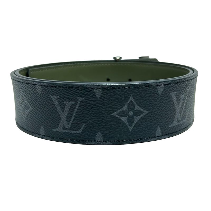 Louis Vuitton Belt 90/36 LV Line 40mm (157in) Reversible M0252 Monogram Eclipse