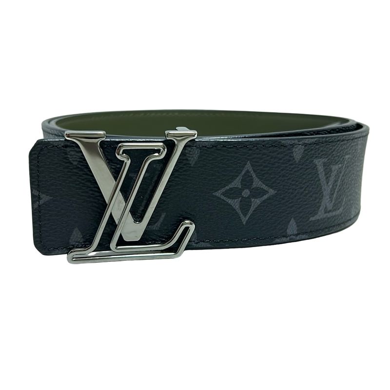 Louis Vuitton Belt 90/36 LV Line 40mm (157in) Reversible M0252 Monogram Eclipse