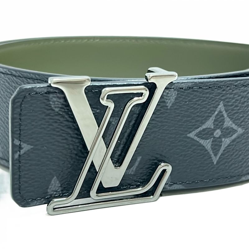 Louis Vuitton Belt 90/36 LV Line 40mm (157in) Reversible M0252 Monogram Eclipse