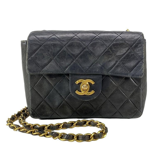 Chanel Shoulder Bag Mini Matelasse A01115 Black Chain Shoulder/gold Hardware