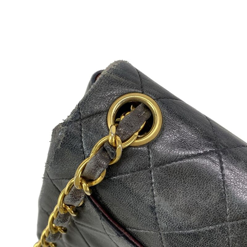 Chanel Shoulder Bag Mini Matelasse A01115 Black Chain Shoulder/gold Hardware