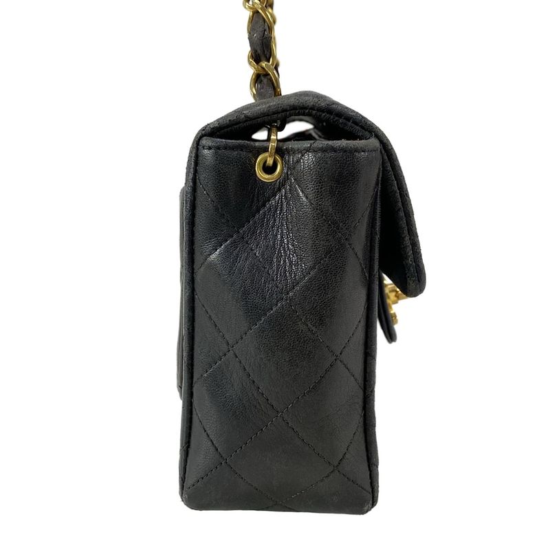 Chanel Shoulder Bag Mini Matelasse A01115 Black Chain Shoulder/gold Hardware