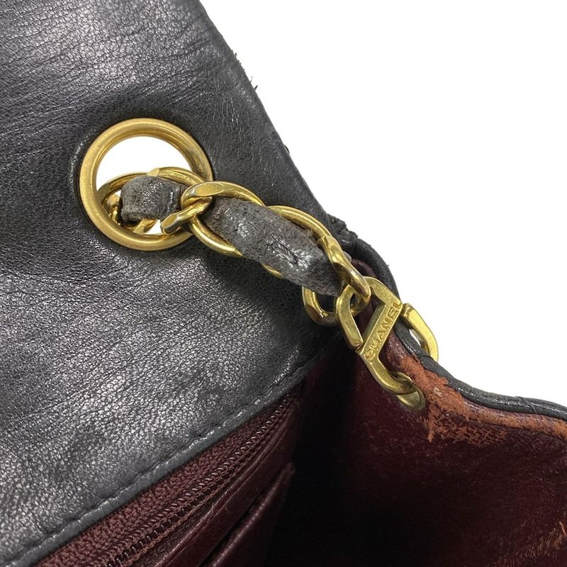 Chanel Shoulder Bag Mini Matelasse A01115 Black Chain Shoulder/gold Hardware