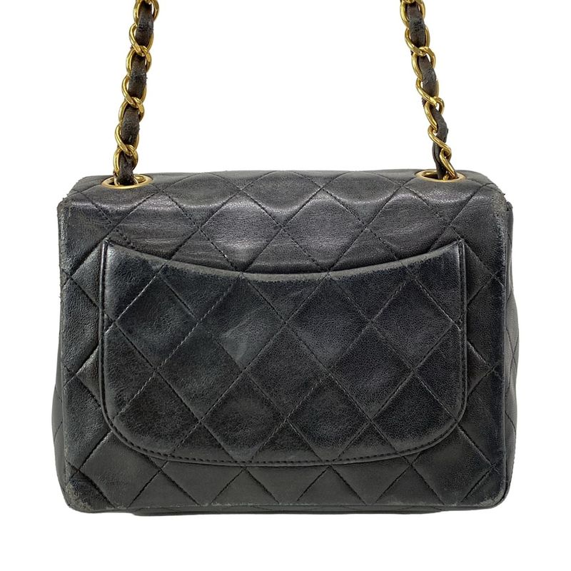 Chanel Shoulder Bag Mini Matelasse A01115 Black Chain Shoulder/gold Hardware