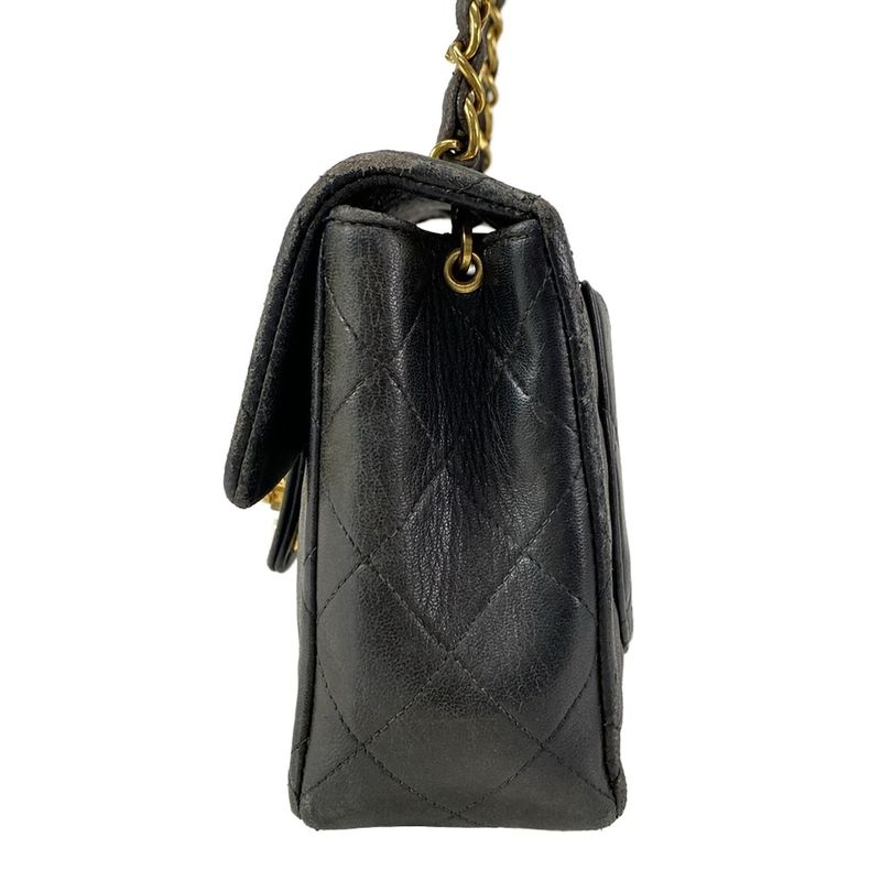Chanel Shoulder Bag Mini Matelasse A01115 Black Chain Shoulder/gold Hardware