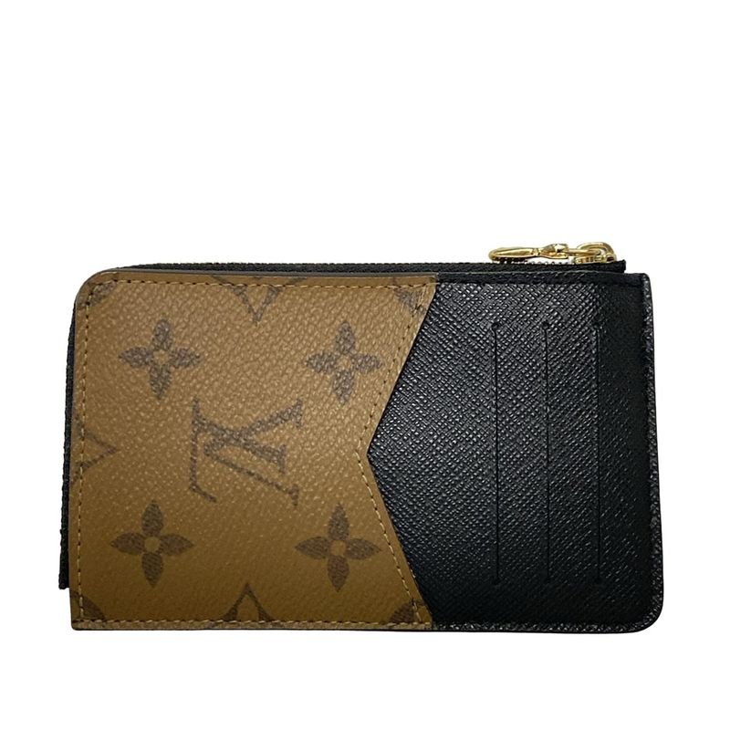 Louis Vuitton Coin Case Monogram Reverse Porte Carterecte Verso M81303 Monogram