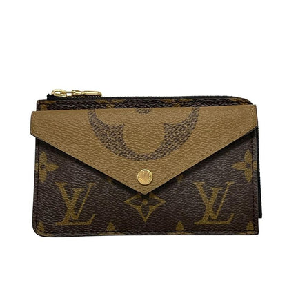 Louis Vuitton Coin Case Monogram Reverse Porte Carterecte Verso M81303 Monogram