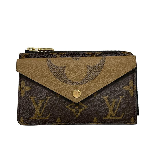 Louis Vuitton Coin Case Monogram Reverse Porte Carterecte Verso M81303 Monogram