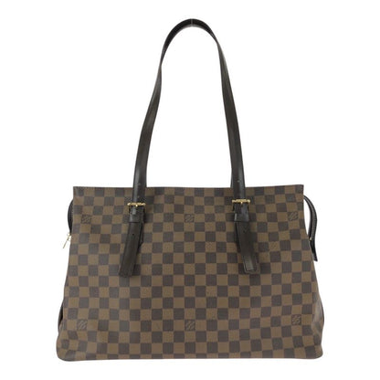 Louis Vuitton Damier Ebène Chelsea Brown Gold Hardware Pvc/leather N51119 Tote