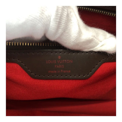 Louis Vuitton Damier Ebène Chelsea Brown Gold Hardware Pvc/leather N51119 Tote