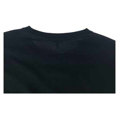 Loewe Anagram Size M Black Blue Cotton Short Sleeve T-shirt Crew Neck Men 505351