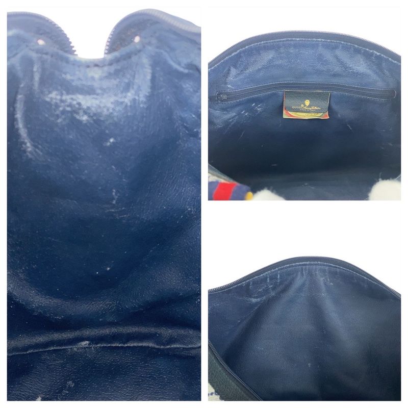 Gucci Vintage Sherry Line GG Supreme Canvas Handbag Boston Bag Shoulder Bag