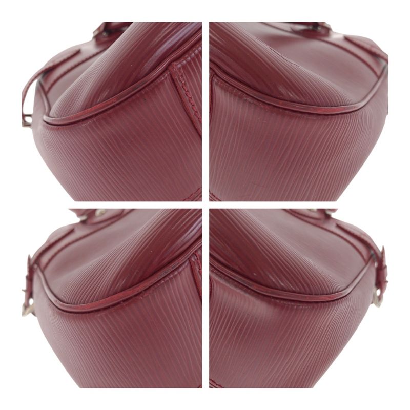 Louis Vuitton Epi Passy PM Red Silver Hardware Leather M5926e Tote Bag Handbag