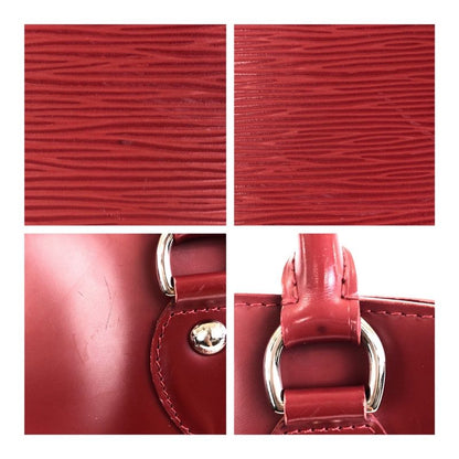 Louis Vuitton Epi Passy PM Red Silver Hardware Leather M5926e Tote Bag Handbag
