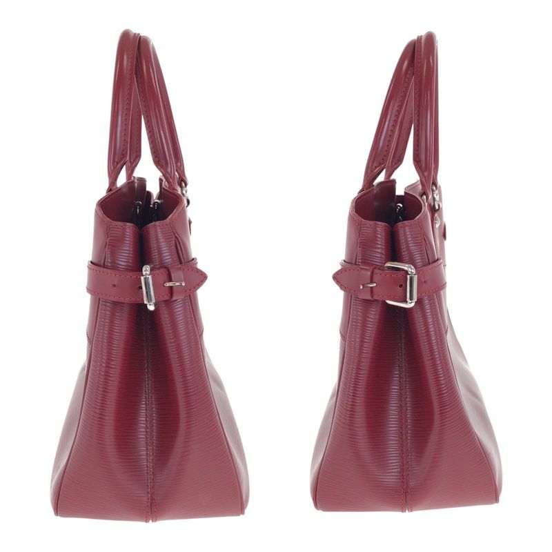 Louis Vuitton Epi Passy PM Red Silver Hardware Leather M5926e Tote Bag Handbag