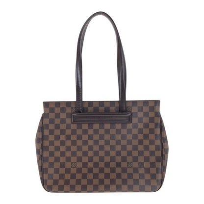 Louis Vuitton Damier Parioli PM Brown Gold Hardware Pvc/leather N51123 Tote Bag