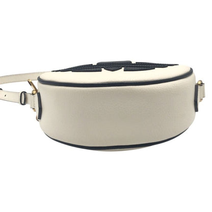 Gucci Adidas Collaboration Marmont White Black Leather G038041801 Shoulder Bag