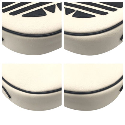 Gucci Adidas Collaboration Marmont White Black Leather G038041801 Shoulder Bag