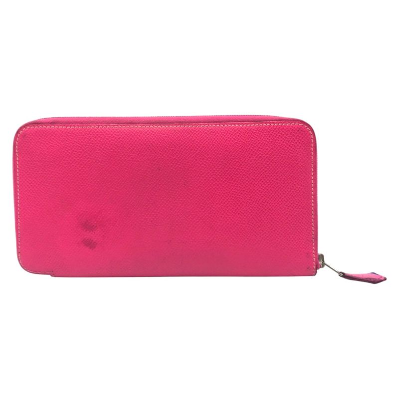 Hermes Azap Long Silk Inn Pink Rose Tillian Silver Hardware Vaux Epson Long