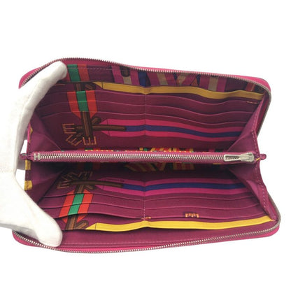 Hermes Azap Long Silk Inn Pink Rose Tillian Silver Hardware Vaux Epson Long