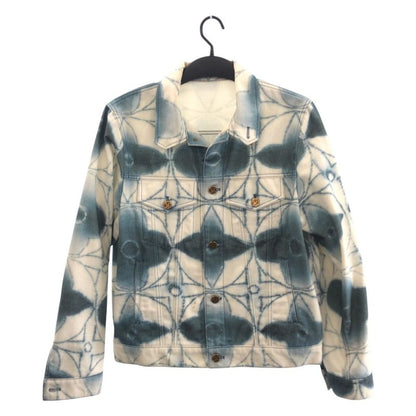 Louis Vuitton Monogram Chevrolet Printed Jacket Size 48 White Rm231 X67 Hoa90w