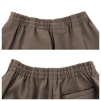 Louis Vuitton Size 48 Beige Wool Drawstring Ring Pants Men's 505663