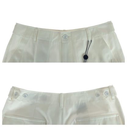 Louis Vuitton Signature Size 46 White Cotton Rm252mv QYV Htp30w Other Bottoms