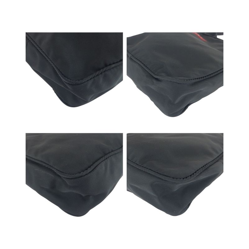 Prada Sports Prada Sports Tessuto Black Silver Hardware Nylon Shoulder Bag