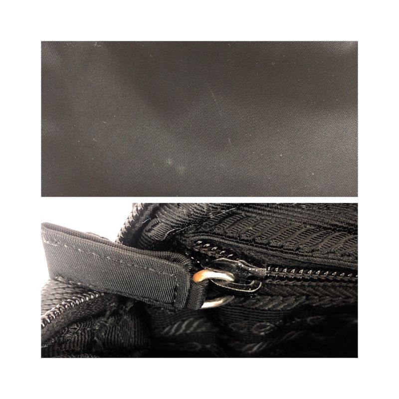 Prada Sports Prada Sports Tessuto Black Silver Hardware Nylon Shoulder Bag