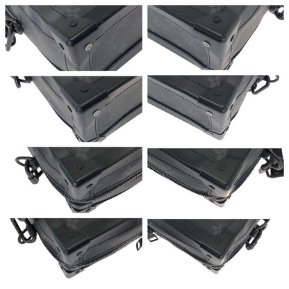 Louis Vuitton Monogram Eclipse Soft Trunk Black Hardware PVC M44730 Chain