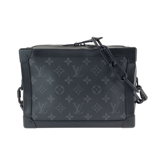 Louis Vuitton Monogram Eclipse Soft Trunk Black Hardware PVC M44730 Chain
